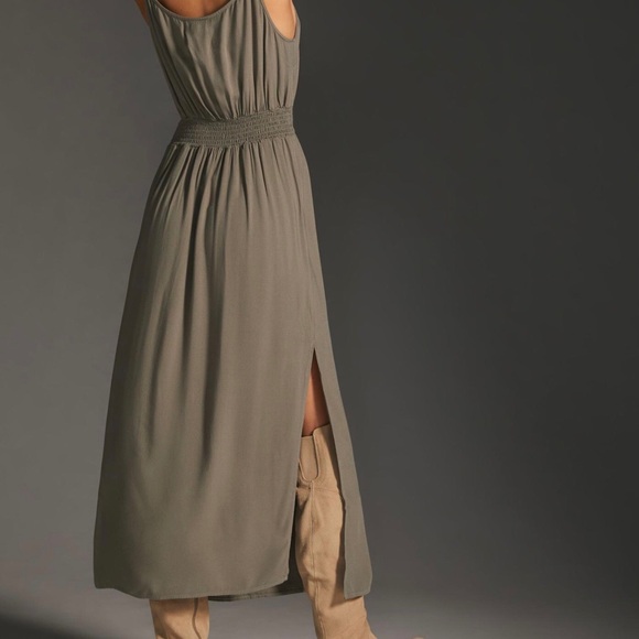 Cloth & Stone Tie Waist Midi Dress - Picture 3 of 6